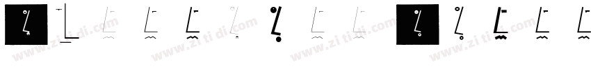 Handelson Three字体转换